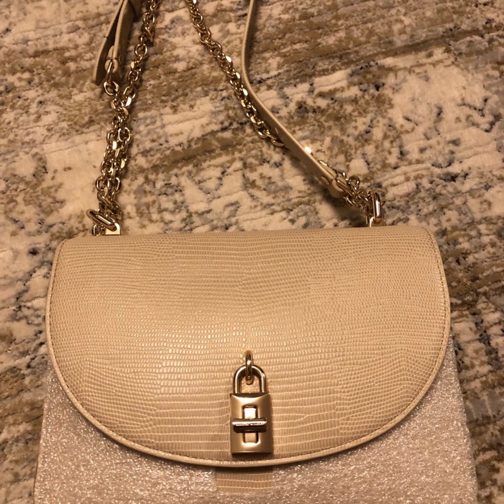 Rebecca Minkoff Love Too Crossbody Bag in Tahini Bag